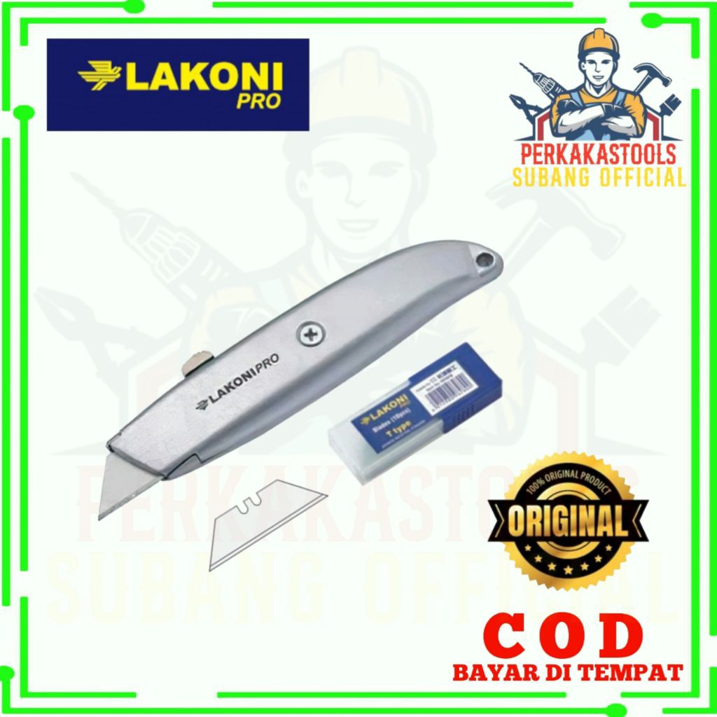 

LAKONI PISAU CUTTER alumunium knife type original