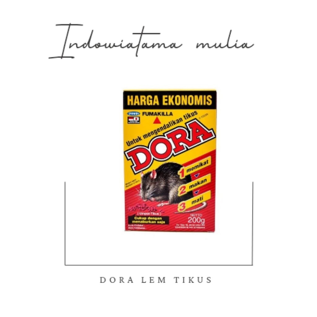 DORA PEMBASMI TIKUS PALING AMPUH - MENGUSIR TIKUS BESERTA KOLONINYA - RACUN TIKUS MATI KERING - DORA