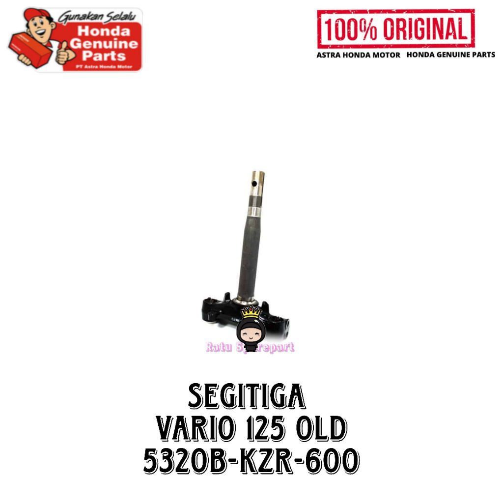 Segitiga Honda Vario 125 Old Original - 5320BKZR600 - Segitiga Vario 125 Old - Segitiga BeAT FI K25 