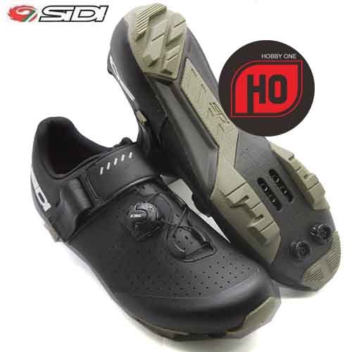SIDI PHYSIS BLACK - Sepatu Cleat MTB