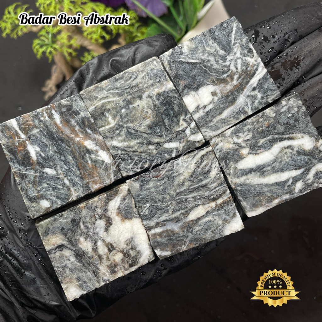 Bahan Badar Besi Abstrak / Batu Badar Besi Abstrak Kebumen