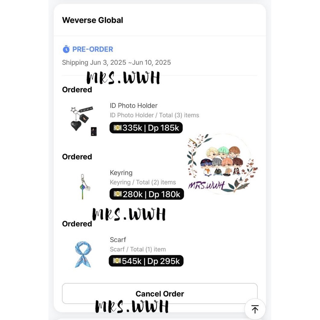 PRE ORDER | JIN BTS ECHO OFFICIAL MERCH KEYRING ID PHOTO HOLDER