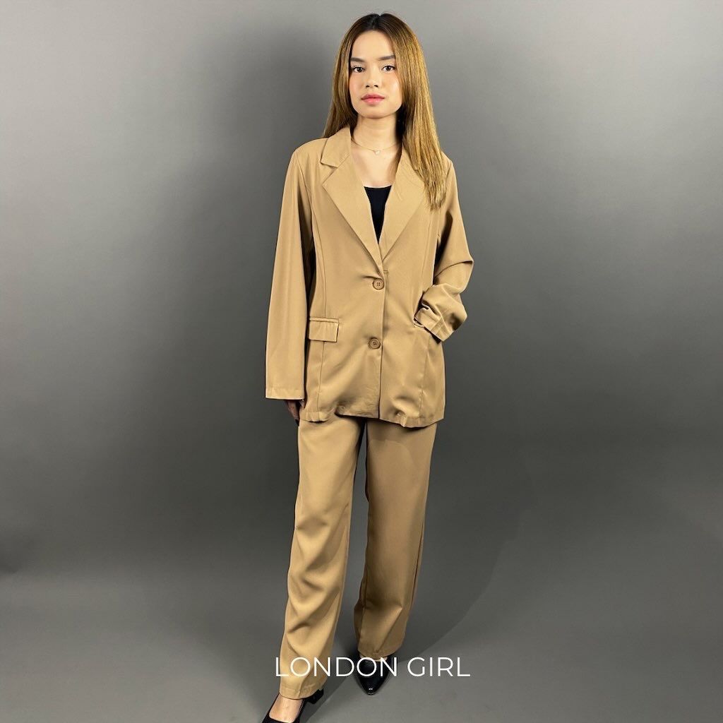 London Girl - Celeste Setelan 2in1 Blazer Wanita / Blazer Wanita Kekinian
