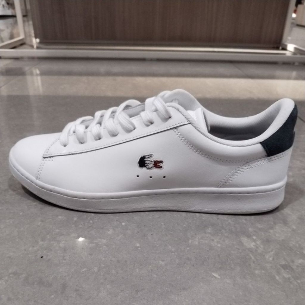 SEPATU LACOSTE ORI CARNABY SET 224 BNIB WHITE