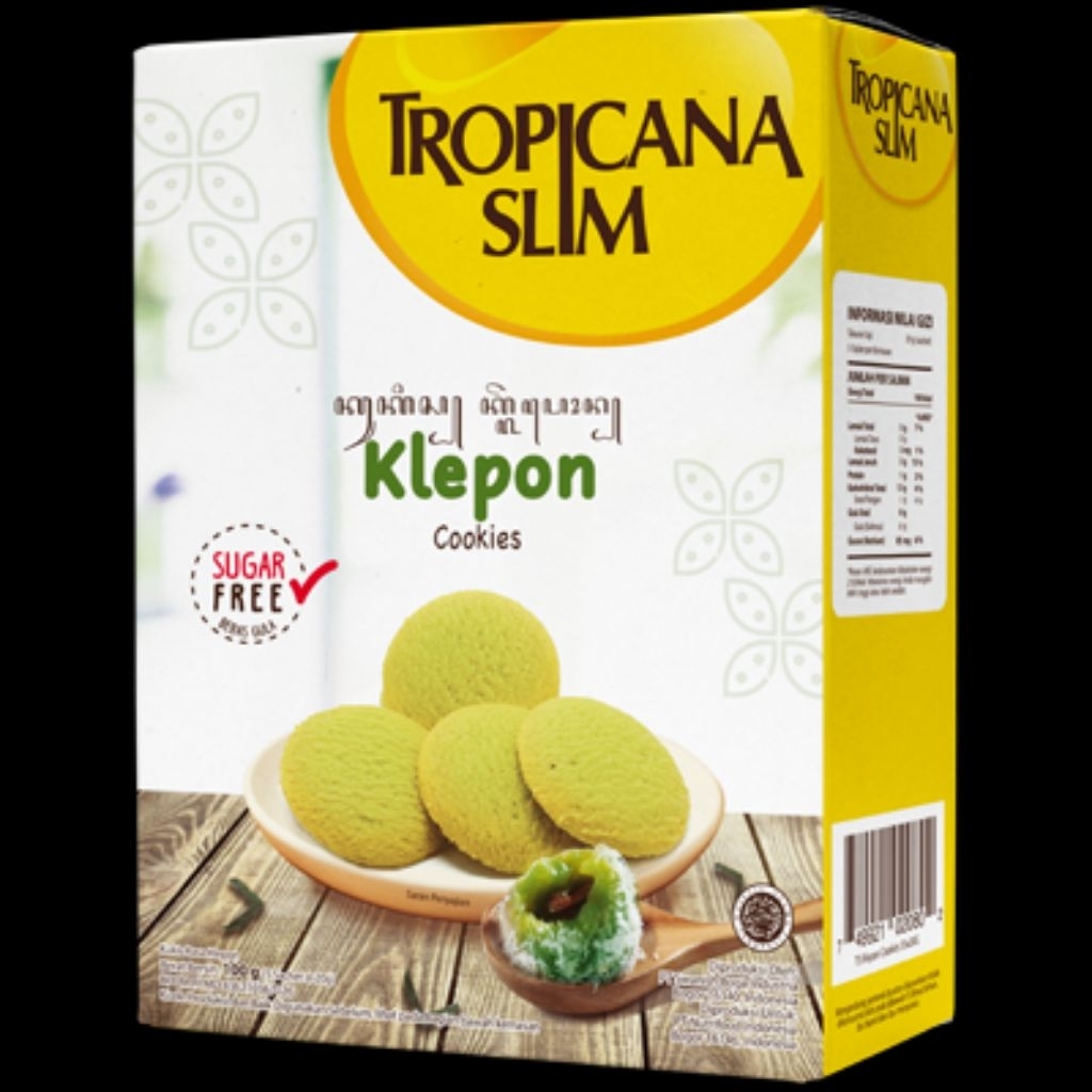 

Tropicana Slim Cookies klepon 100gr Snack cemilan bebas gula