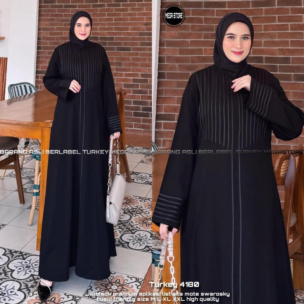 GAMIS TURKEY EXCLUSIVE PREMIUM MEWAH ORIGINAL MEGA STORE || TURKEY DRESS PREMIUM BAHAN JERSEY IMPORT