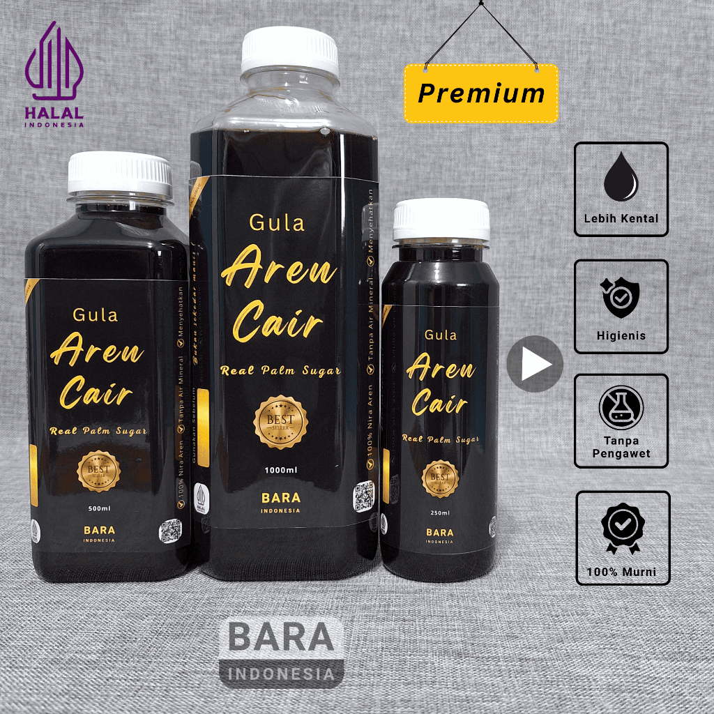 

Gula Aren Cair Asli 100% Premium Palm Sugar Murni Dari Nira Aren Tanpa Campuran Dan Tanpa Pengawet
