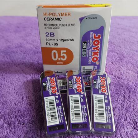 

Isi / Refill Lead Pensil Mekanik JOYKO 2B PL - 05