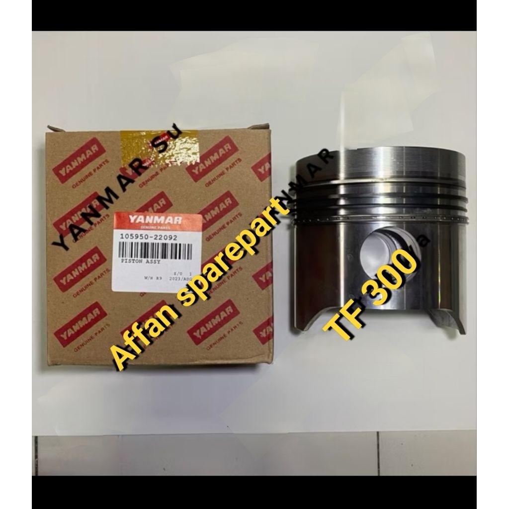 PISTON ASSY YANMAR TF 300 ( 105950-22092 ) SEKER YANMAR TF 300 ORIGINAL YANMAR