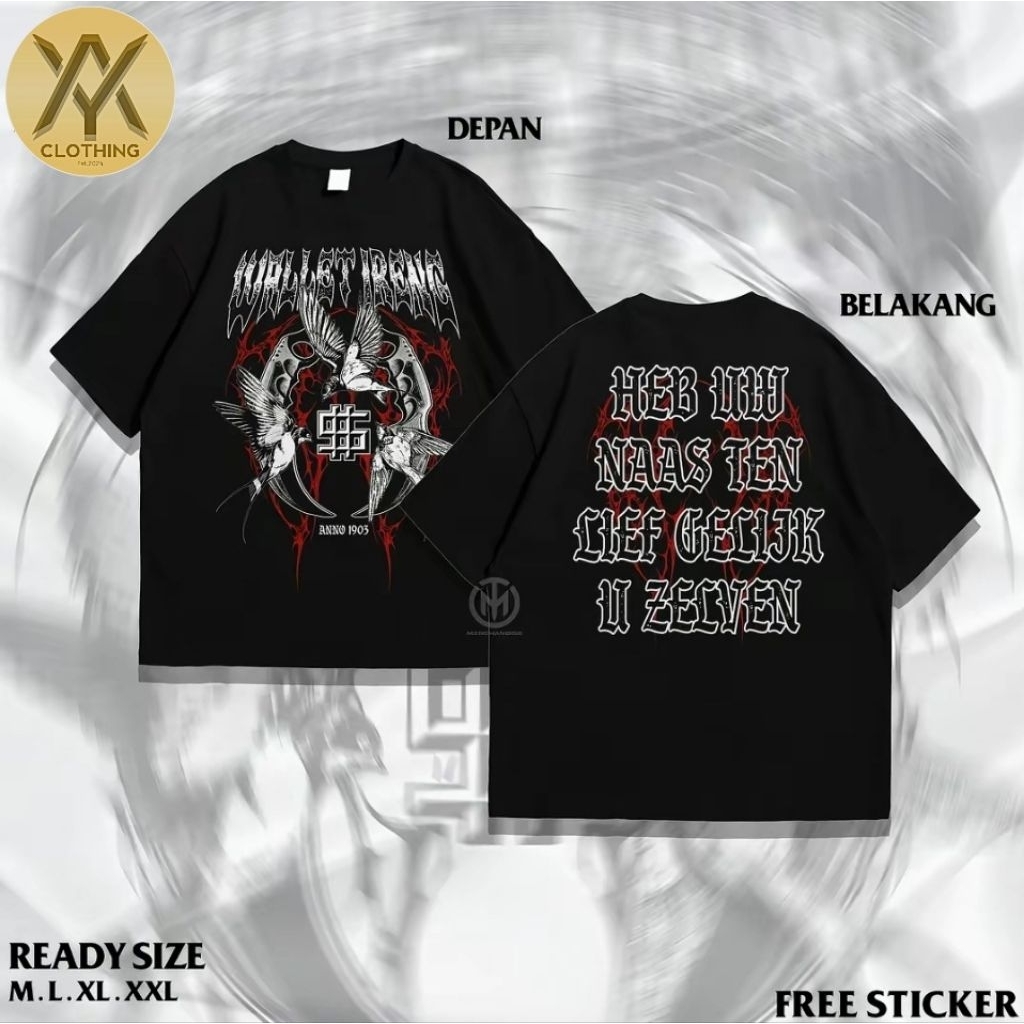 kaos pshw walet ireng kaos walet ireng kaos unisex