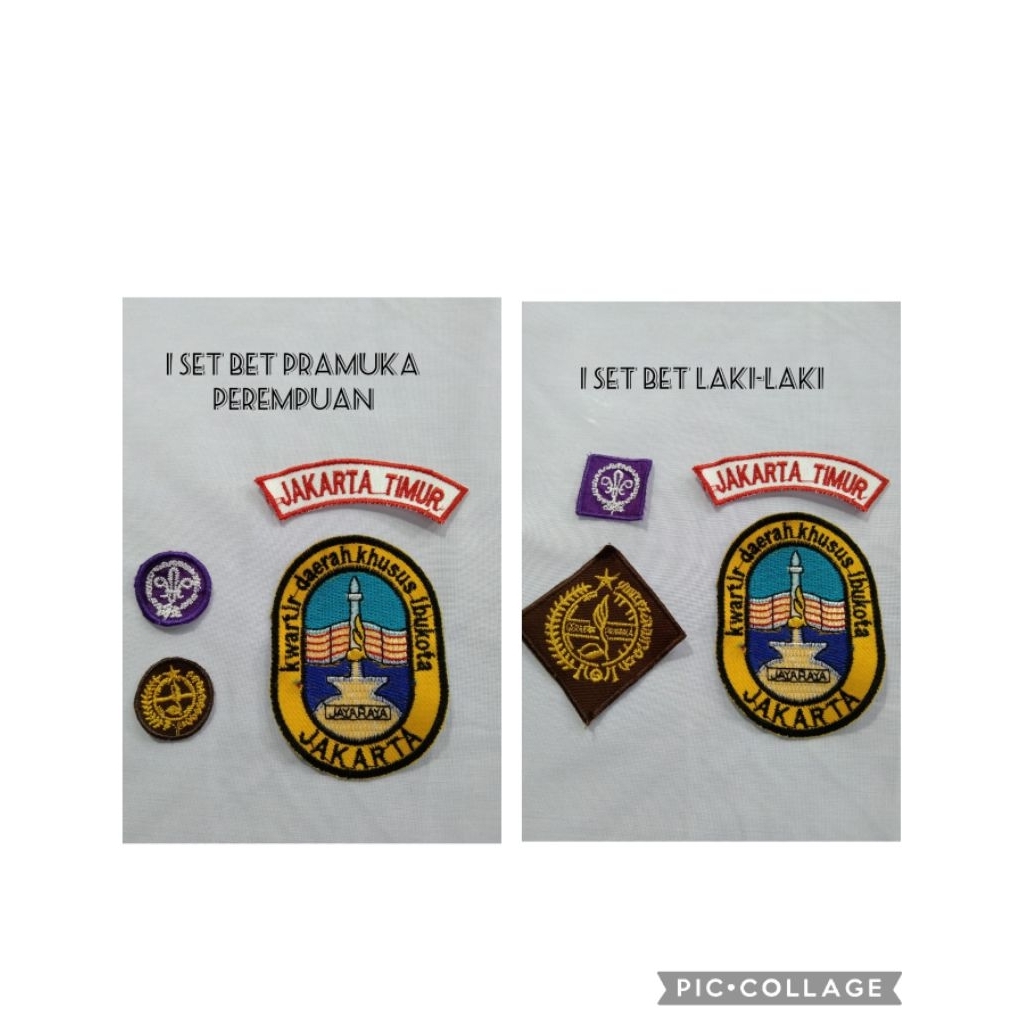 ATRIBUT PRAMUKA BORDIR|ATRIBUT PRAMUKA SD SMP SMA CEWE COWO|ATRIBUT SEKOLAH PRAMUKA