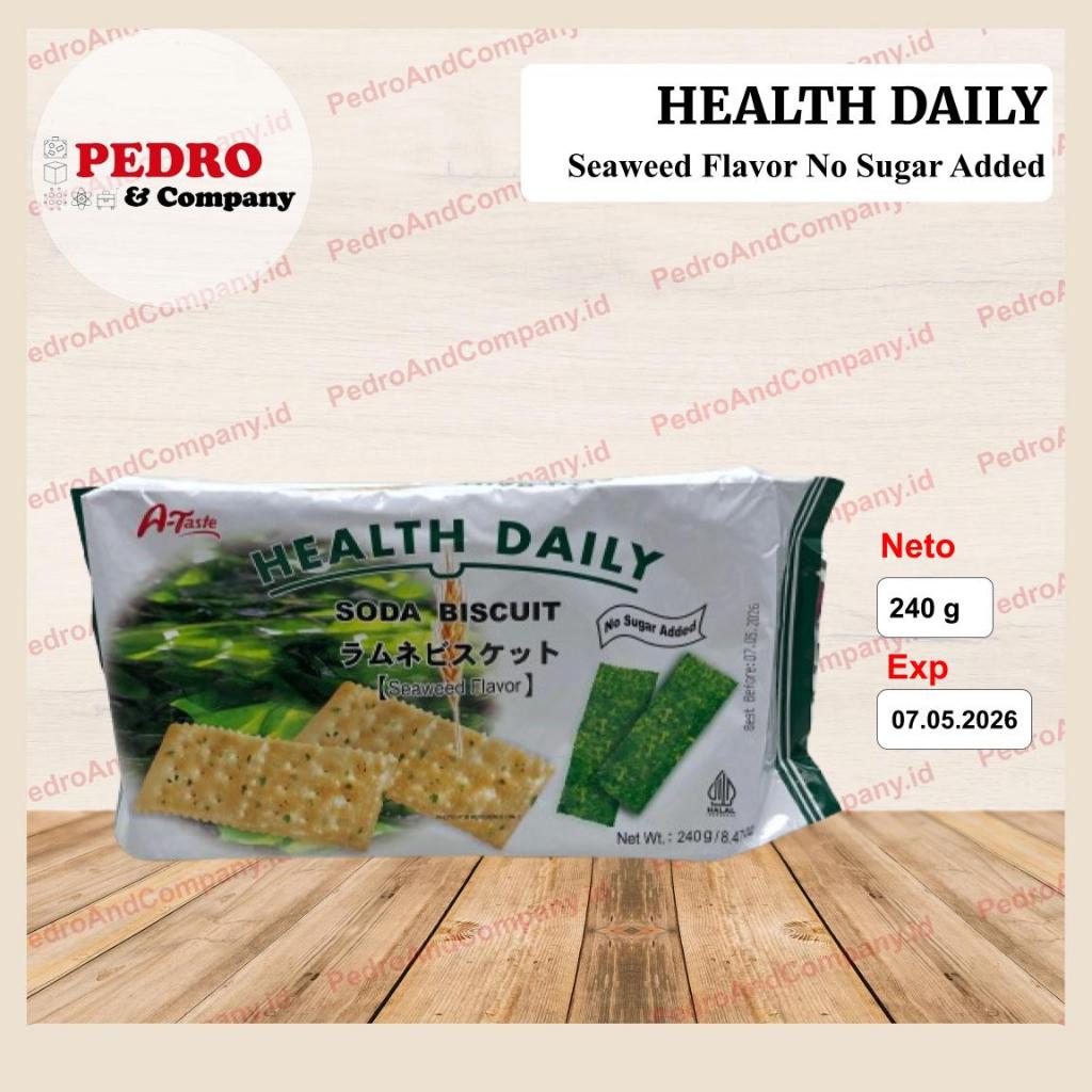 

A taste healthy daily soda biscuit SEAWEED 240 gram - soda biskuit