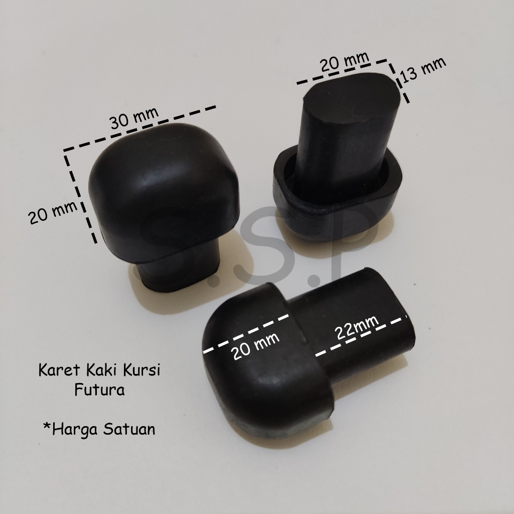 Karet Kaki Kursi "Futura"