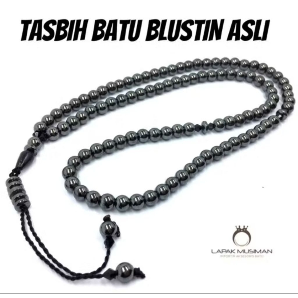 Tasbih Kesehatan Batu Blustin 99 Butir