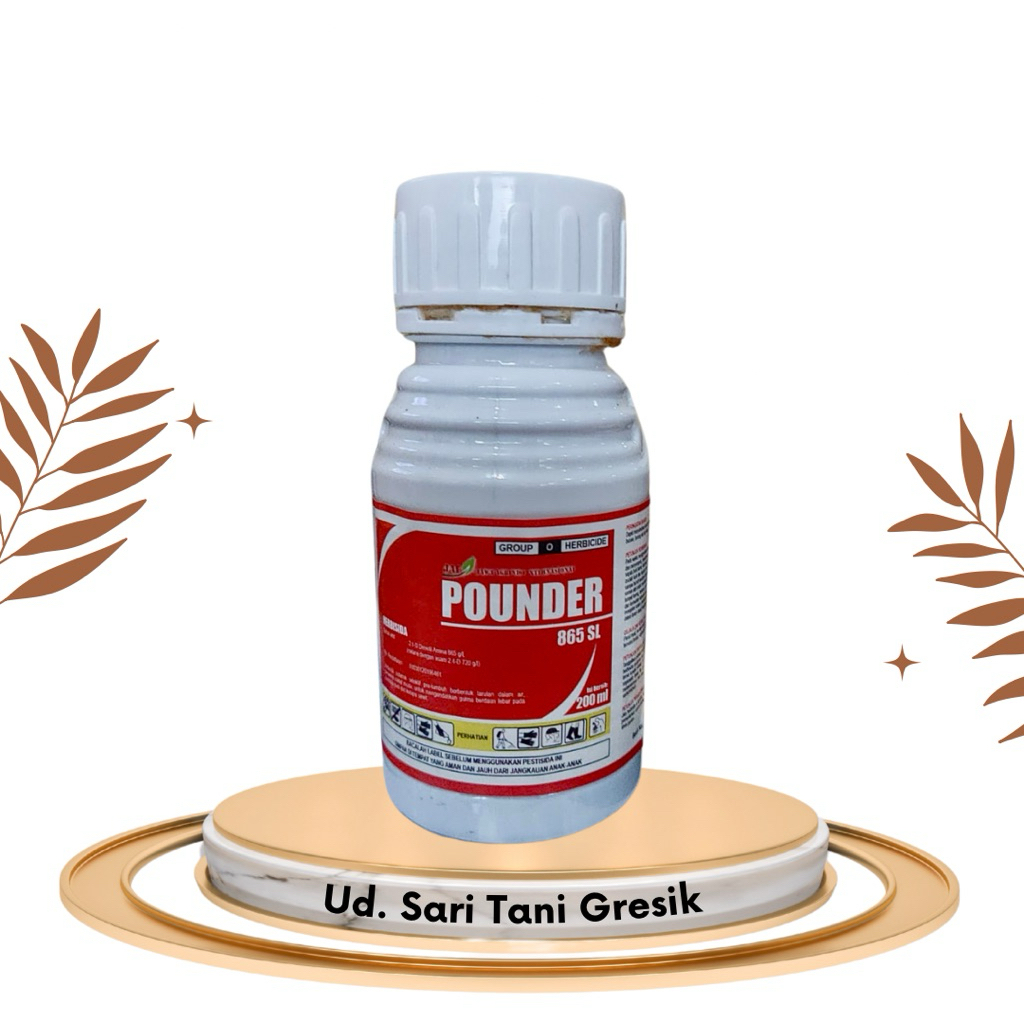 Herbisida POUNDER 865SL Kemasan 200ml