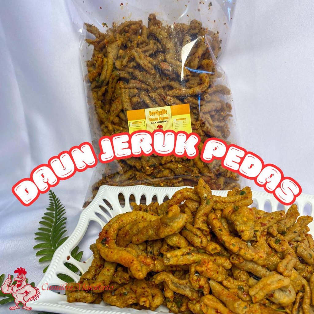 

Keripik Usus Daun Jeruk Crispy Pedas 2 Kg Gurih Enak Bumbu Tanpa Pengawet Best Saller