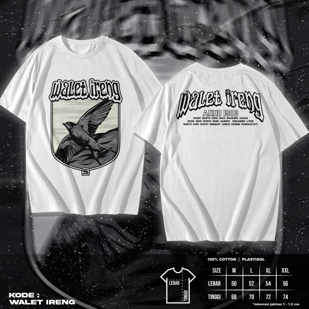 T-SHIRT WALET IRENG VOL 1 TERLARIS