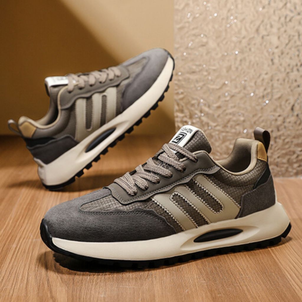 100% original Sepatu Sneaker Casual Sport Gaxing Strip DeCo L-62 Free Box