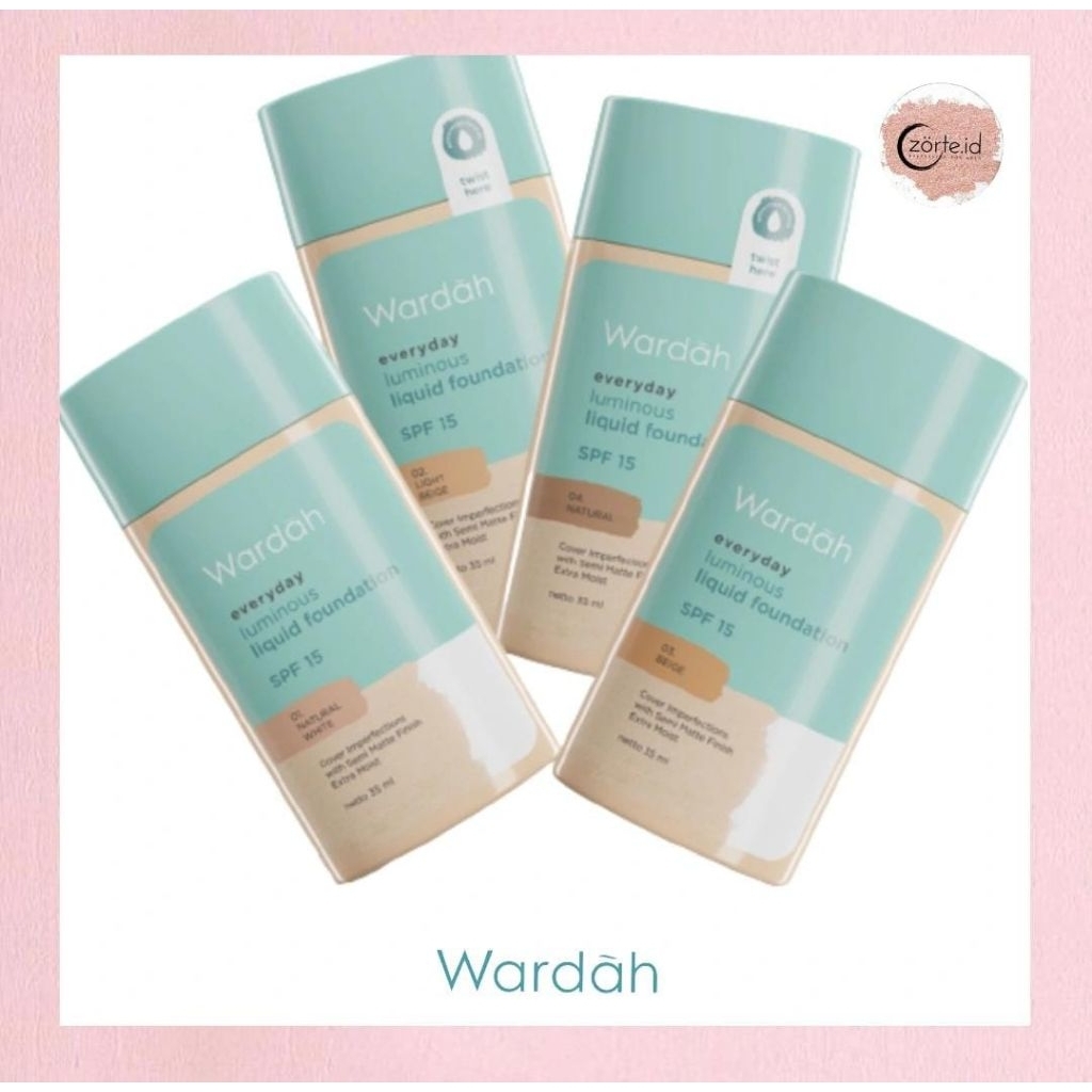 [ WARDAH ] Luminous Liquid Foundation