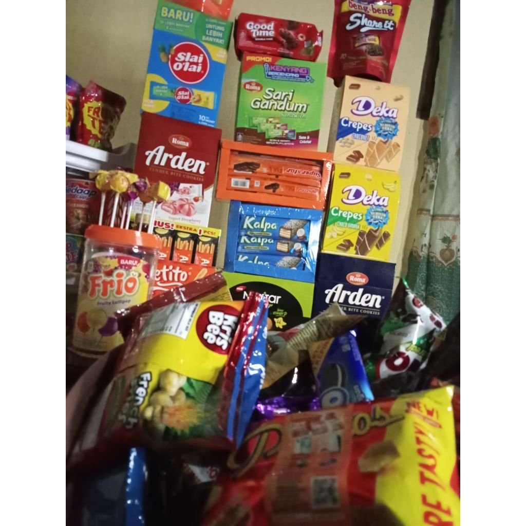 

Aneka paket jajan serok gurih + pilih 2 macan jajan kardus