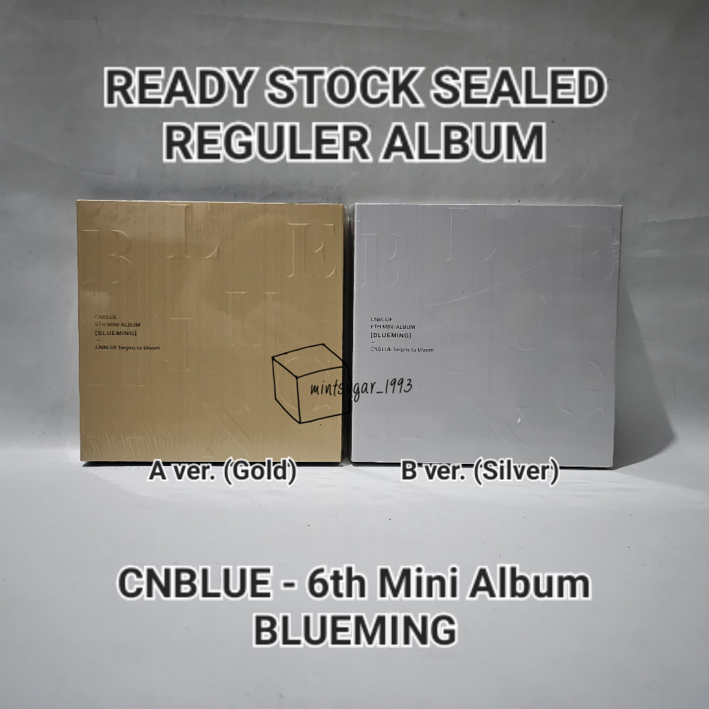 [ READY NEW OFFICIAL ] CNBLUE - Mini Album Vol.6 [ BLUEMING ] ( A ver | B ver )