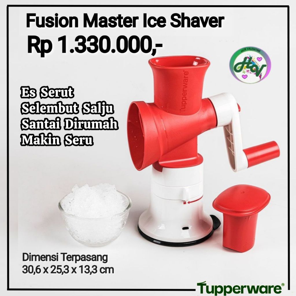 Fusion Master Ice Shaver Tupperware