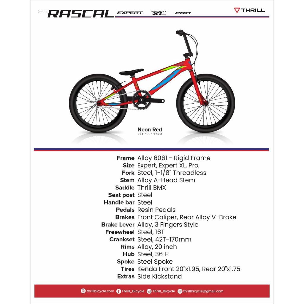 SEPEDA BMX THRILL RASCAL EXPERT
