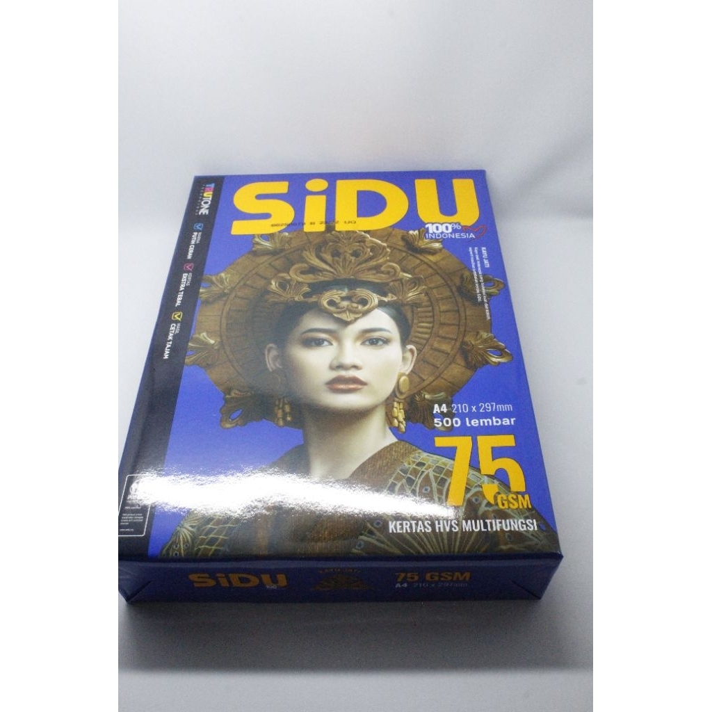 

(1 RIM) SIDU FC 75 A4/ KERTAS HVS SIDU A4
