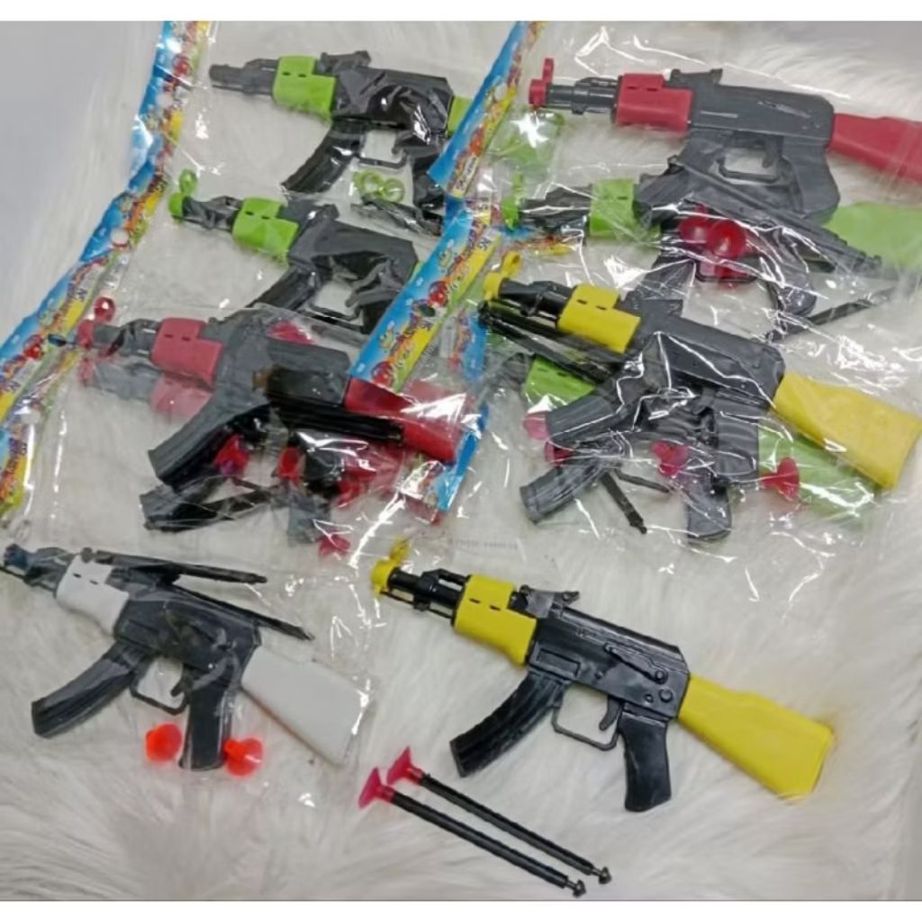 1 PCS Mainan Anak Pistol Ak47 Prank Mainan Anak Edukasi