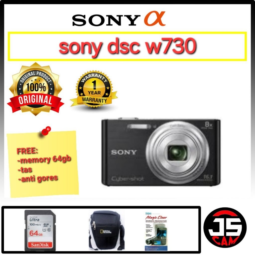 SONY CYBERSHOT DSC-W730 / KAMERA SONY DSC-W730