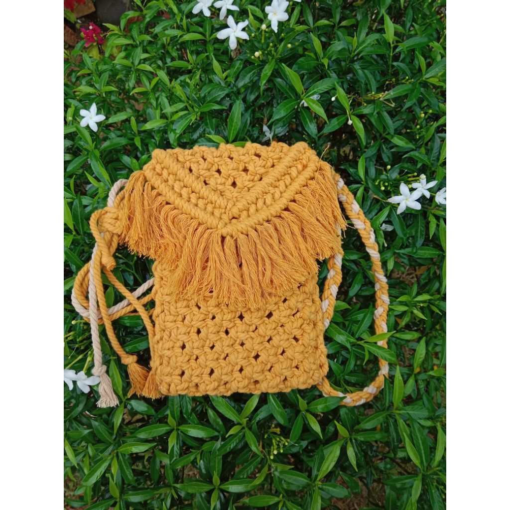 Tas macrame handmade