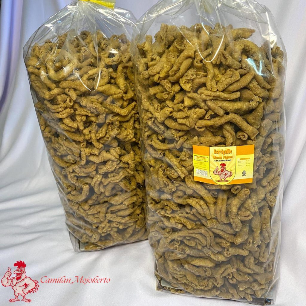 

Kripik Usus Renyah Daun Jeruk 1 Ball / 2 Kg Grosir Murah COD A.M.K MURTADHO