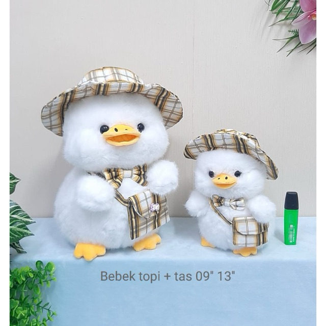 Boneka Bebek Tas - Duck Topi Cute Boneka Bebek Lucu