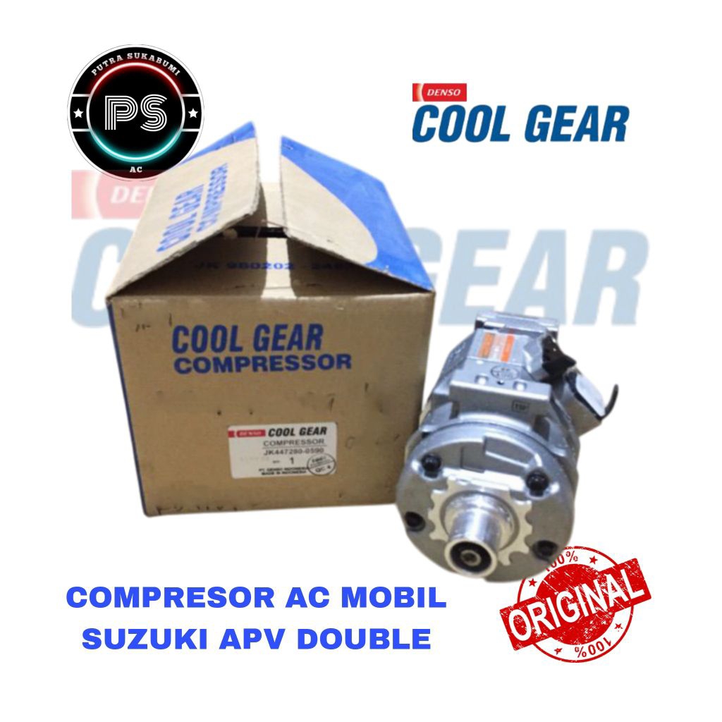 COMPRESOR KOMPRESOR AC MOBIL SUZUKI APV DOUBLE