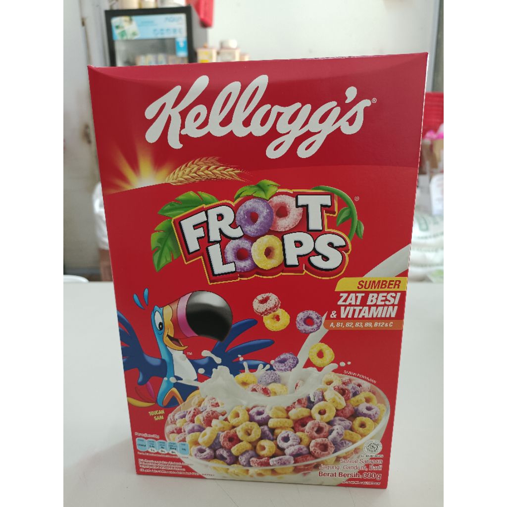 

KELLOGGS FROOT LOOPS SEREAL SARAPAN 150GRAM