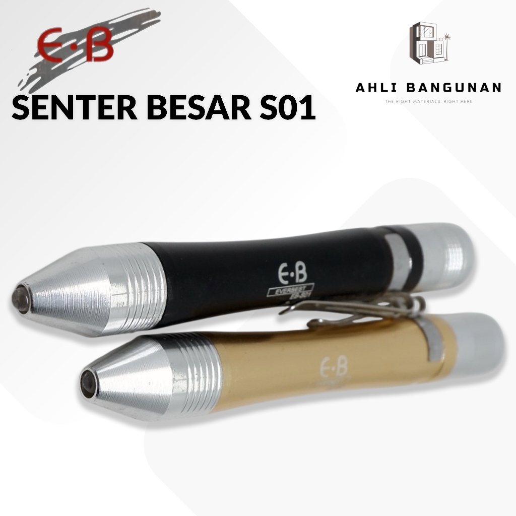 EVERBEST Senter Batu Akik LED Mini S01 Besar