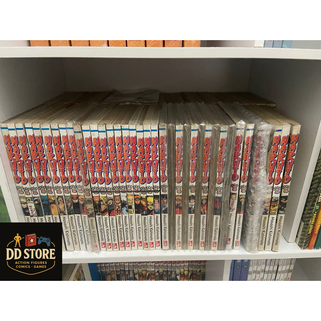 KOMIK NARUTO MASASHI KHISIMOTO ORIGINAL 1 SET LENGKAP (VOL 1 - 72)