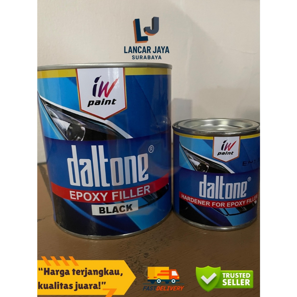 Daltone Epoxy Filler 1 Liter Black