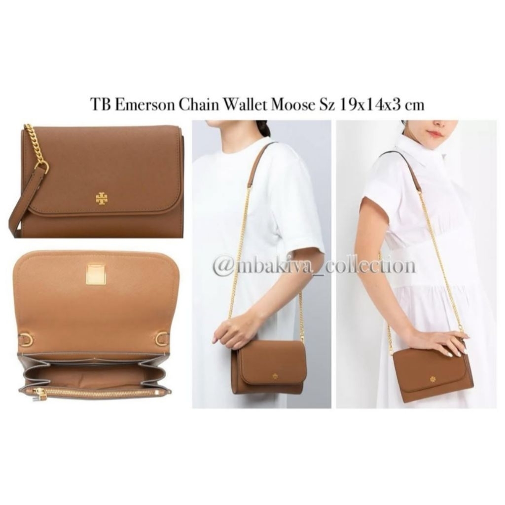 TB Emerson Chain Wallet Moose