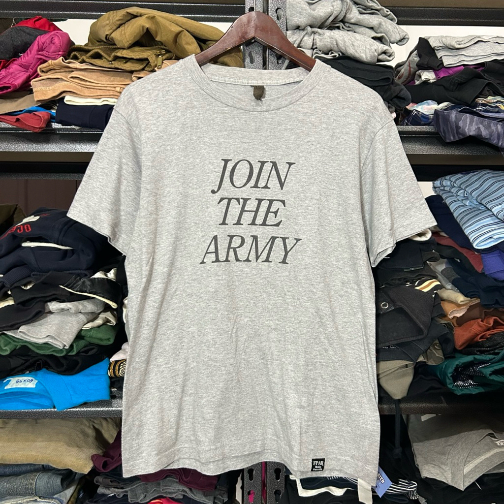 Kaos Tshirt FPAR “Join The Army” Forty Percent Against Rights | Second Preloved Streetwear