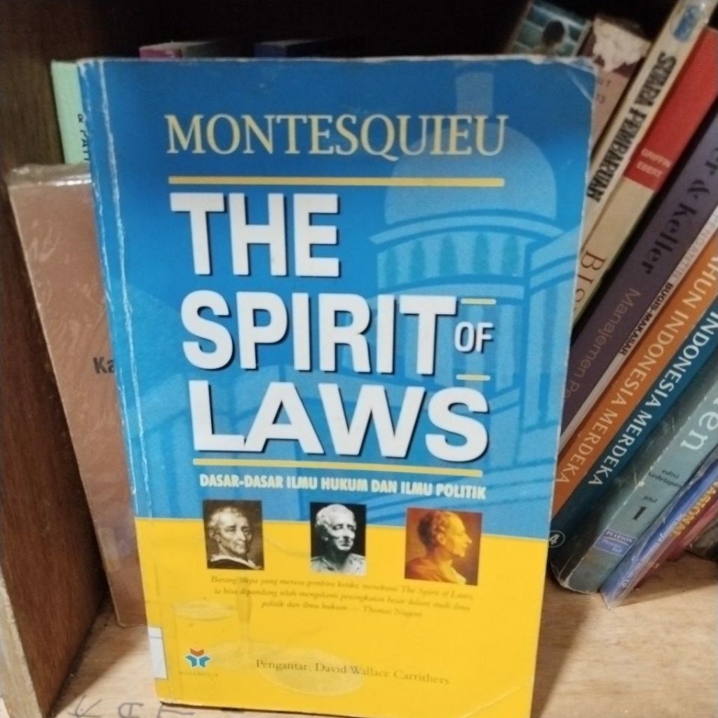 BUKU ORIGINAL THE SPIRIT OF LAWS