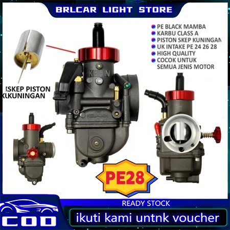 KARBURATOR KARBU PE INTAKE PE 28 PNP TIGER MEGAPRO OLD GL PRO GL MAX CB 100 ORIGINAL