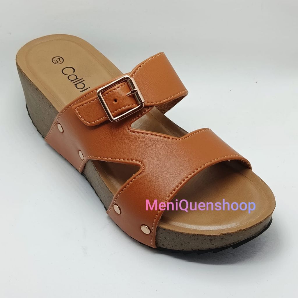 Calbi DJ 1565 Sandal Calbi wanita Sandal Wedges Wanita Calbi Original
