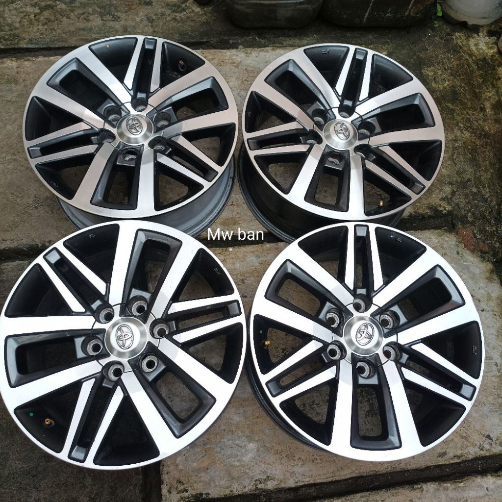 velg fortuner vrz r18 pcd 6x139