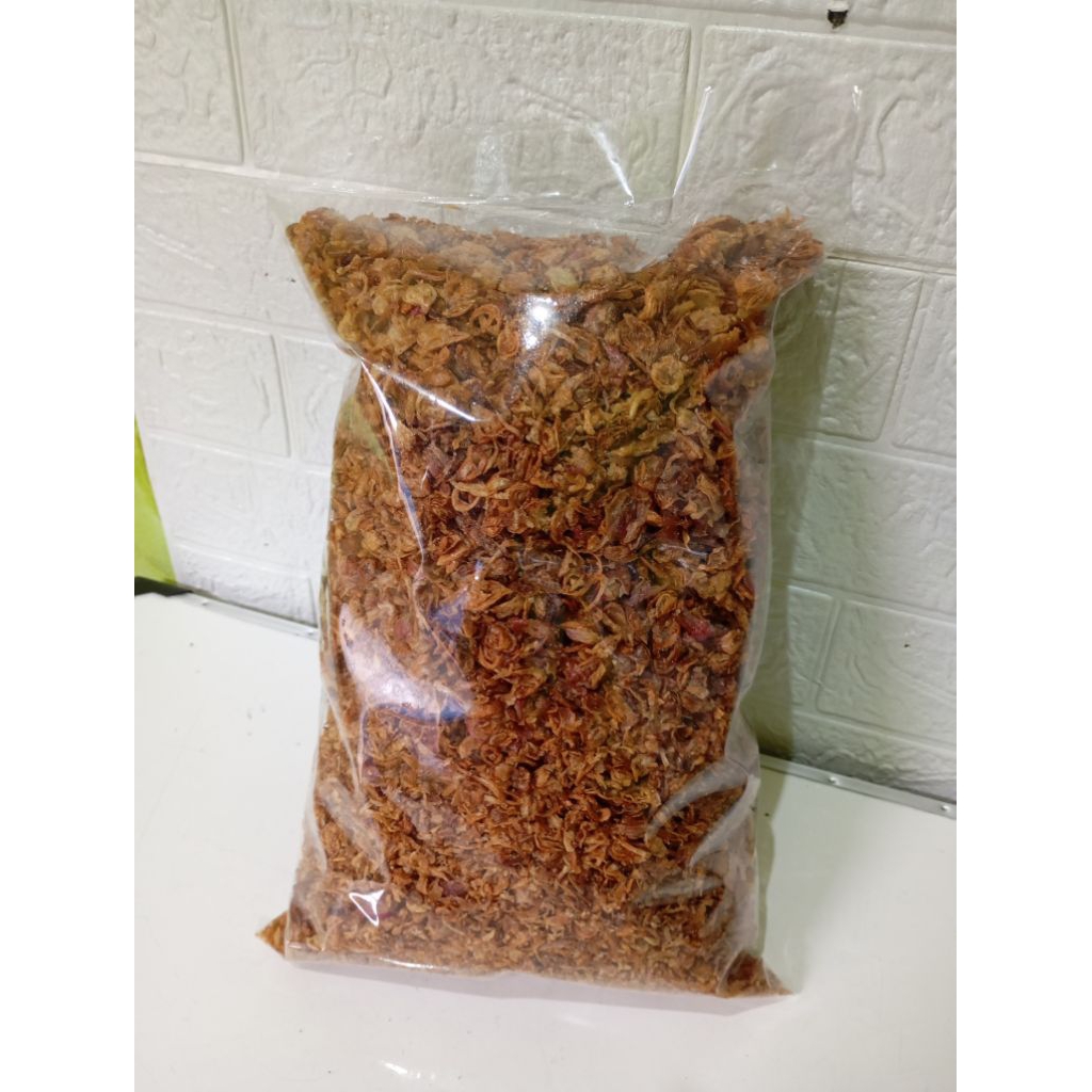 

DAPUR TANI | Bawang goreng asli Brebes | Bawang goreng asli tanpa campuran 1 kg