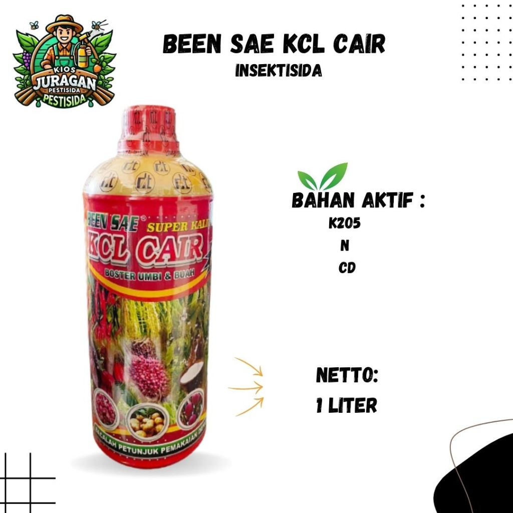 BEEN SAE KCL CAIR 1LITER BOOSTER UMBI & BUAH