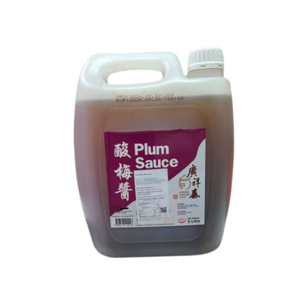 

KCT Plum Sauce 5 liter/Kwong Cheong Thye Plum Sauce