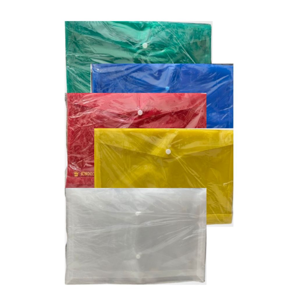 

Map Kancing 1 Transparan Warna Folio F4 (12 pcs)