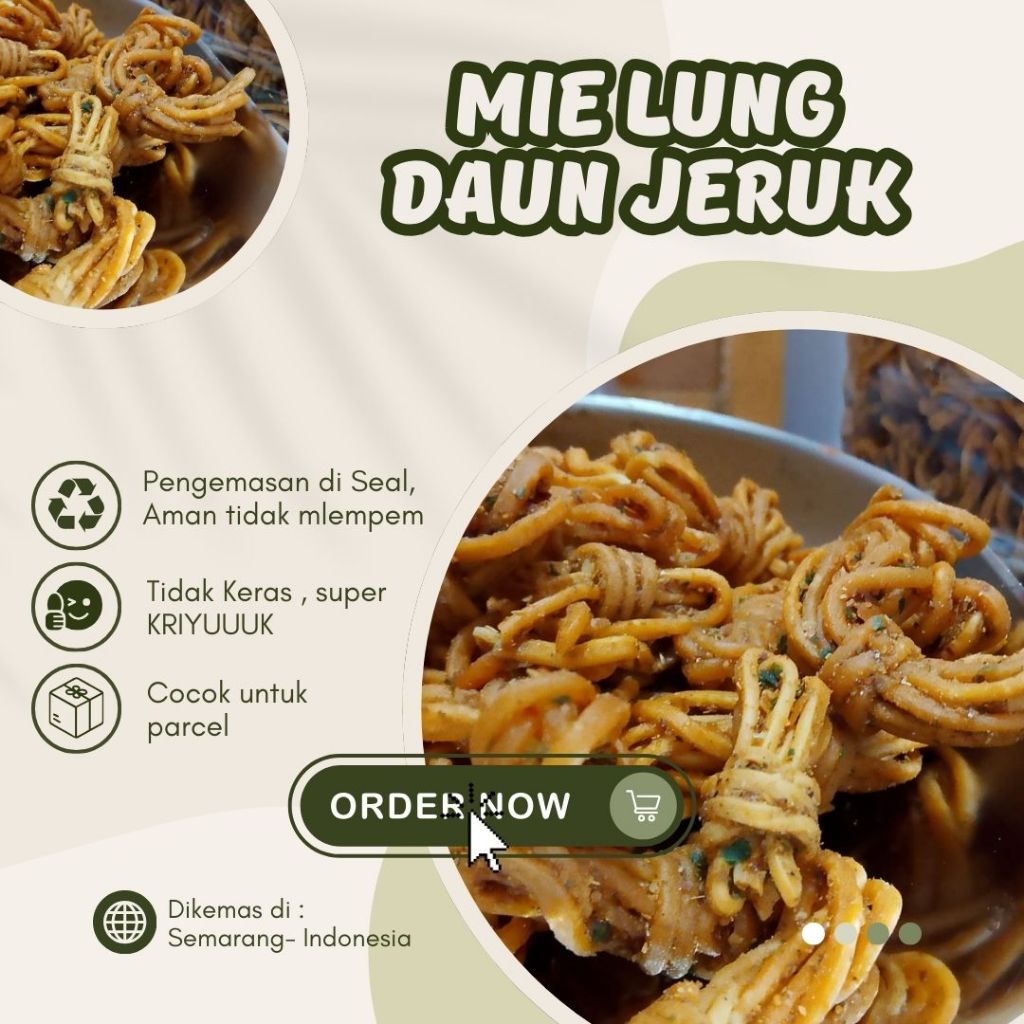 

MIE GULUNG XTRA PEDAS DAUN JERUK | MIE LUNG | SNACK KILOAN SEMARANG