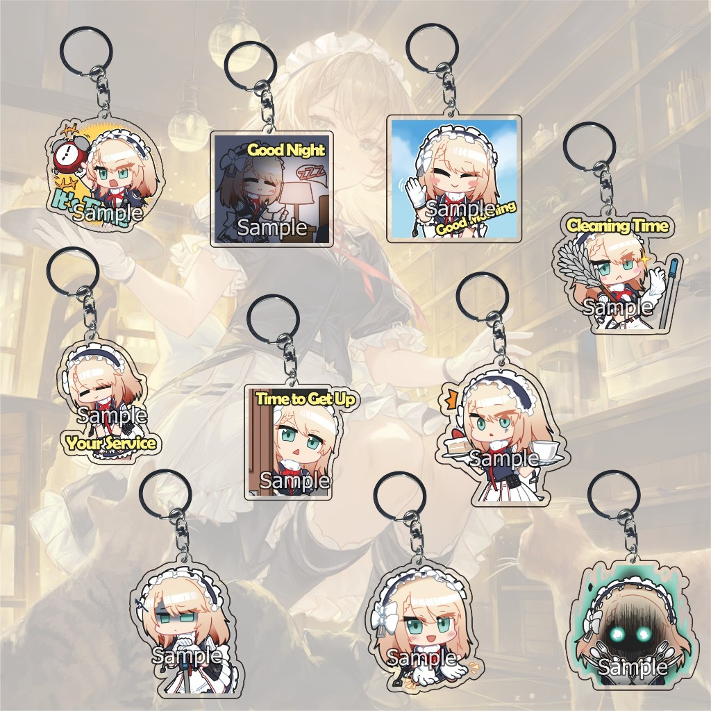 Gantungan Kunci Girls Frontline 2 Exilium Centaureissi  - Key Chain - Souvenir - Ganci Anime